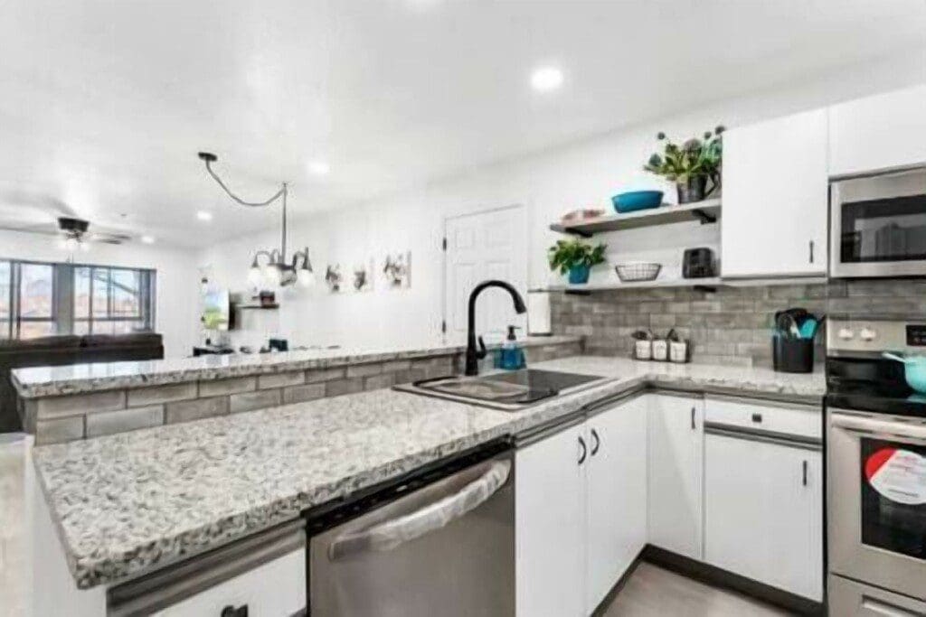 Kitchen at Novolodge, Branson Vacation Rental